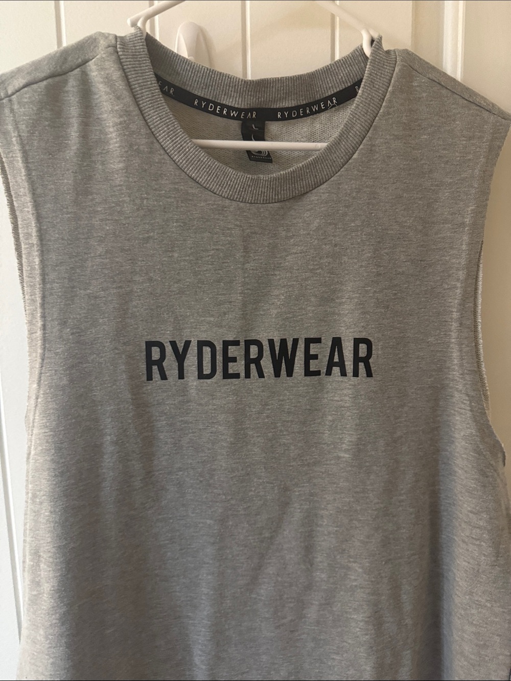 Ryderwear men’s Grey Sleeveless Logo Tank